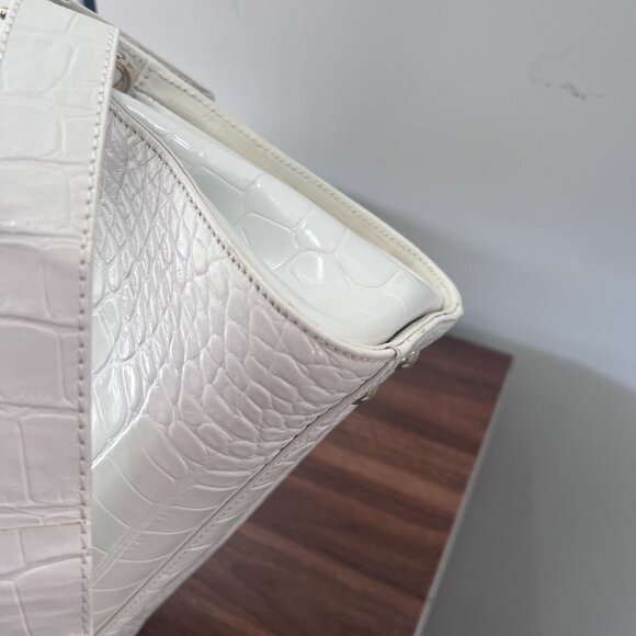 Jimmy Choo Embossed Leather Rosalie Handle with Dust Bag - Picture 12 of 14